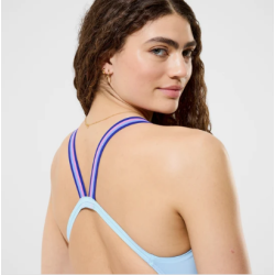 Speedo Solid comfort V-Back 2.0 light blue