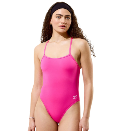 Speedo SOLID Endurance Max V-Back 2.0 Rose