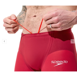 Speedo Pure Valor 2.0 jammer rouge & noir (taille haute)