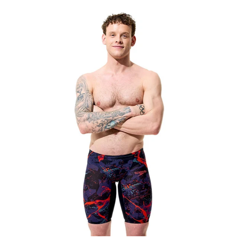 Speedo Pure Valor 2.0 jammer noir & rouge