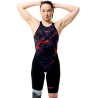 Speedo Pure valor 2.0 noir & rouge dos ouvert