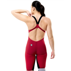 Speedo Pure valor 2.0 Rouge & noir dos ouvert