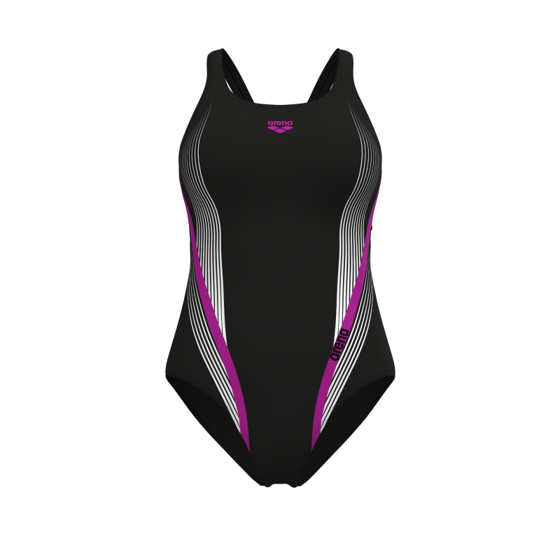 Arena dynamic Swim pro black-very fuchsia
