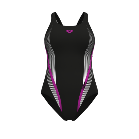 Arena dynamic Swim pro black-very fuchsia