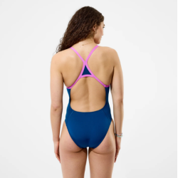 Speedo Endurance Max Turnback blue & pink