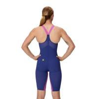 Speedo Pure valor 2.0 Bleu & mauve dos fermé